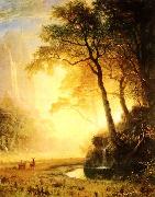 Albert Bierstadt Hetch Hetchy Canyon oil painting